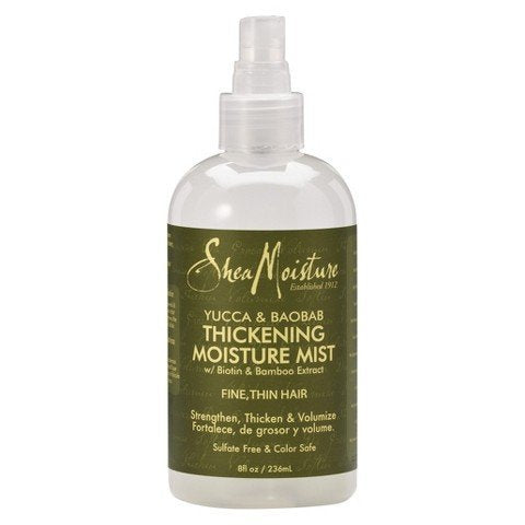 Shea Moisture Yucca & Plantain Thickening Moisture Mist, 8oz