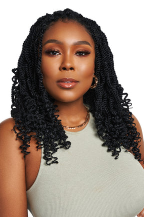 Syntetisk Crochet Barbados Twist 12"/16"