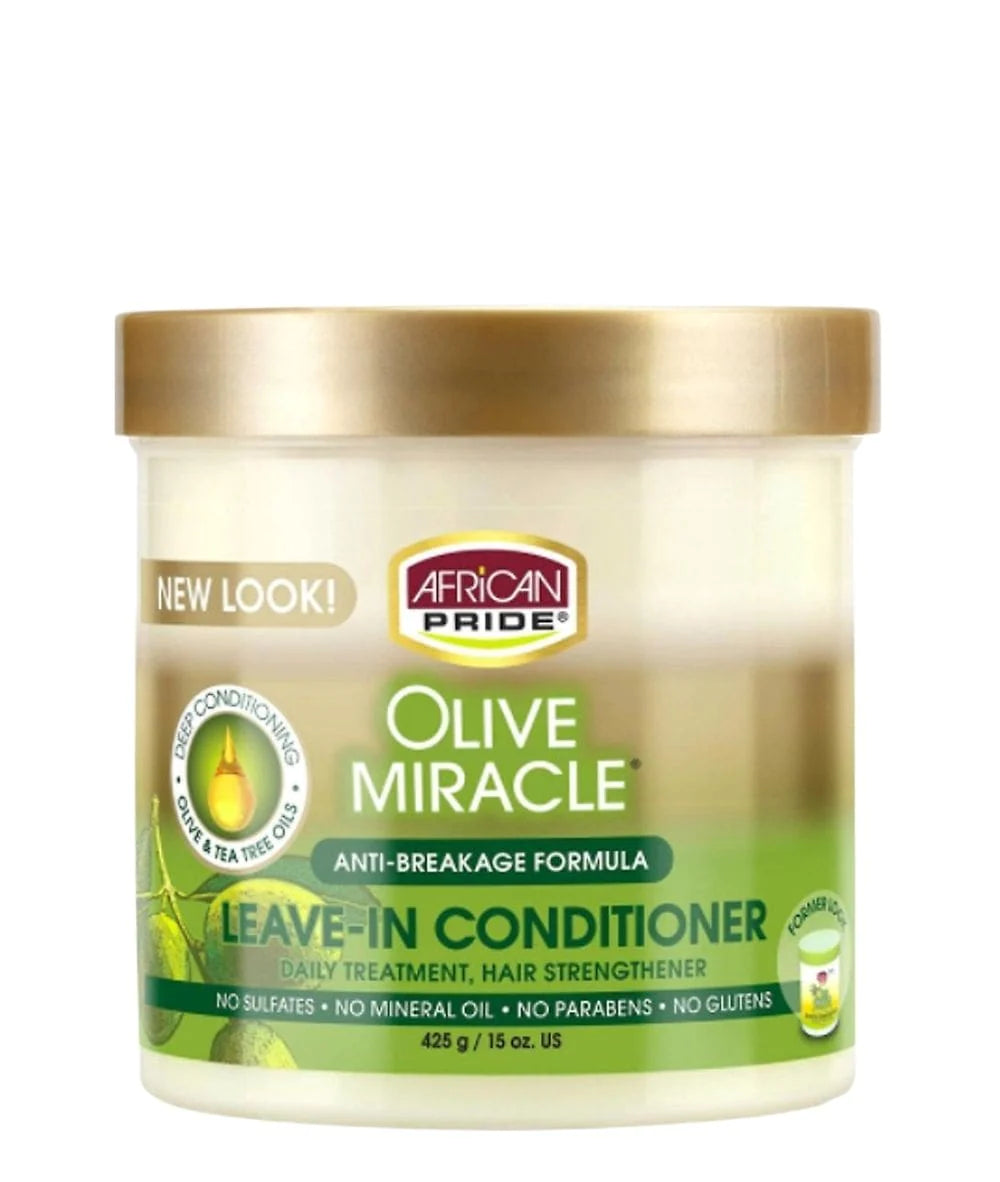 <transcy>OLIVE MIRACLE ANTI-BREAKAGE LEAVE-IN CONDITIONER, 425 G</transcy>