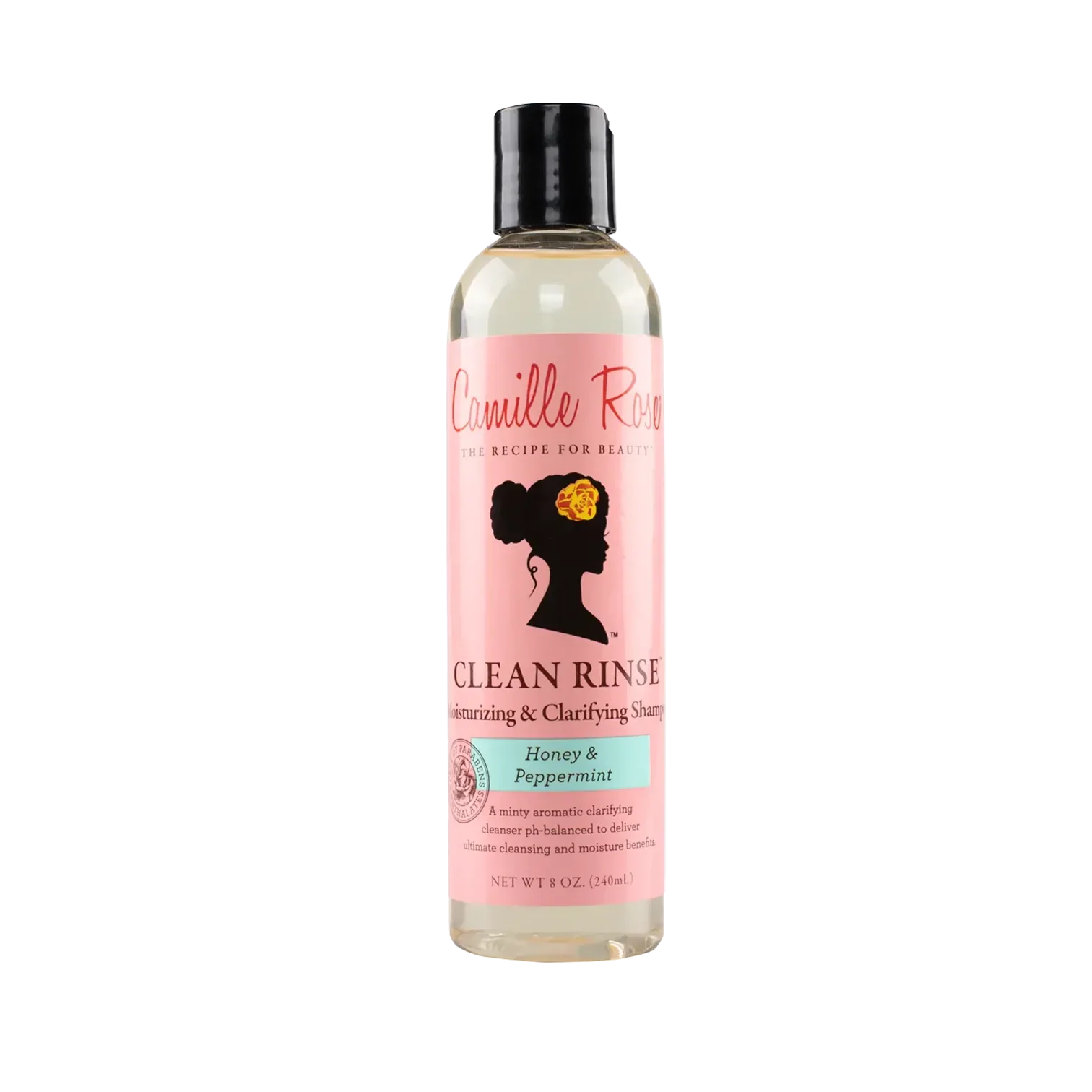 Camille Rose Clean Rinse Moisturizing & Clarifying Shampoo 240ml