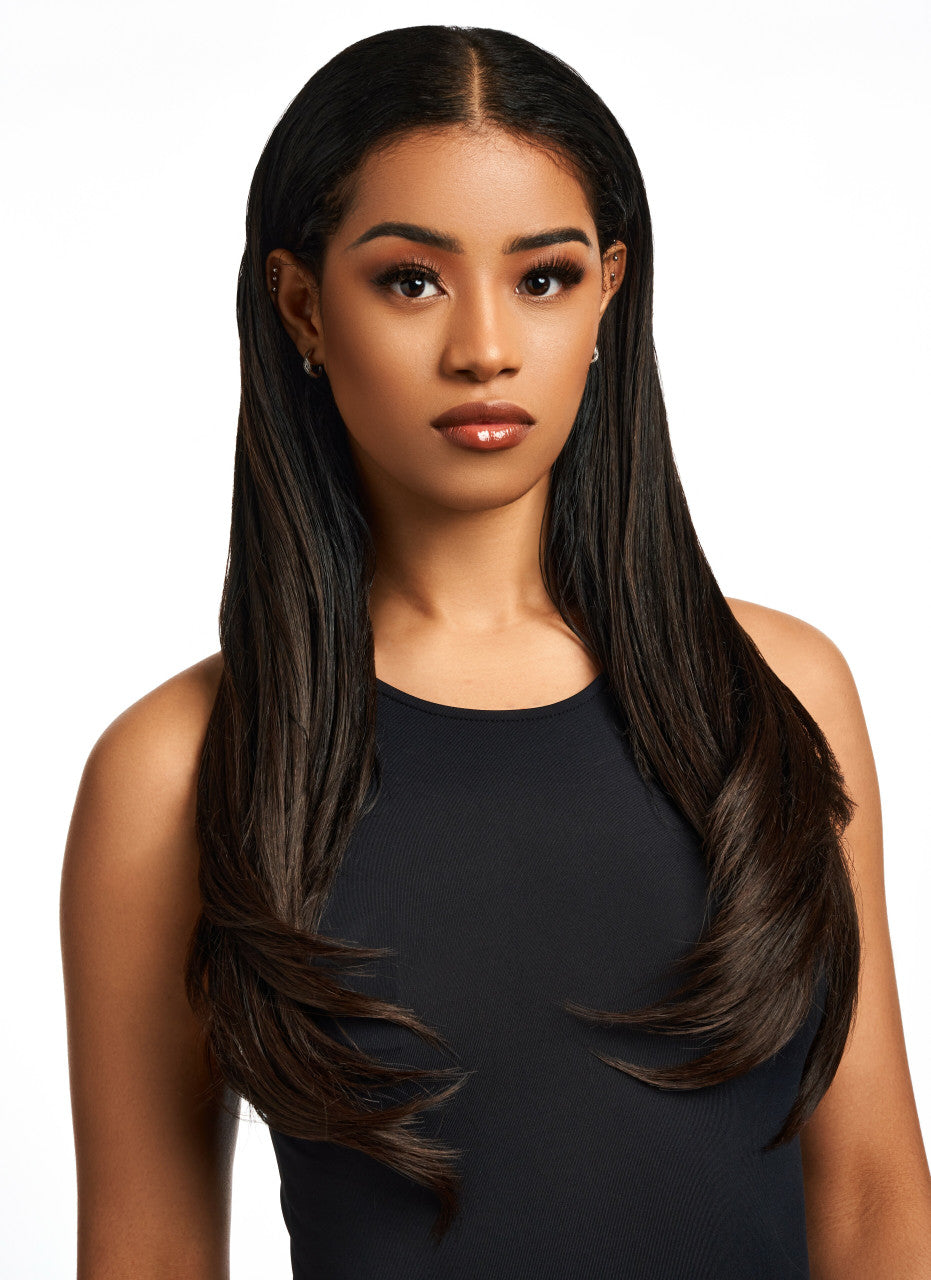 Clip-In Glam 1 Piece Straight 22"