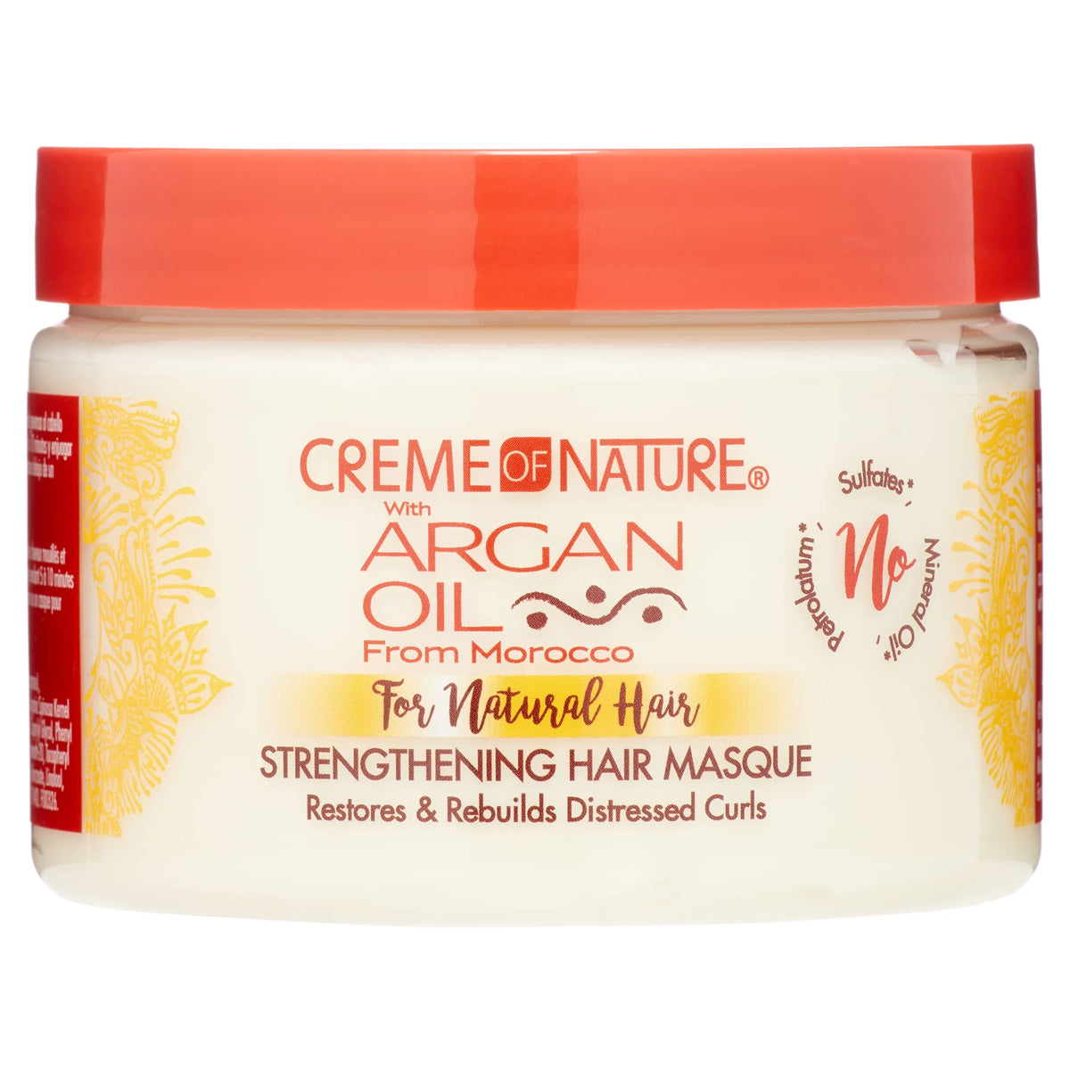 <transcy>CREME OF NATURE ARGAN OIL STRENGTHENING HAIR MASQUE FOR NATURAL HAIR, 326 G</transcy>