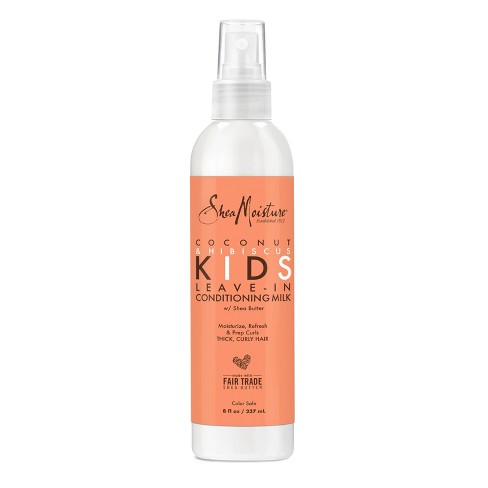 Shea Moisture Coconut & Hibiscus Kids Leave-in Conditioning Milk, 8oz