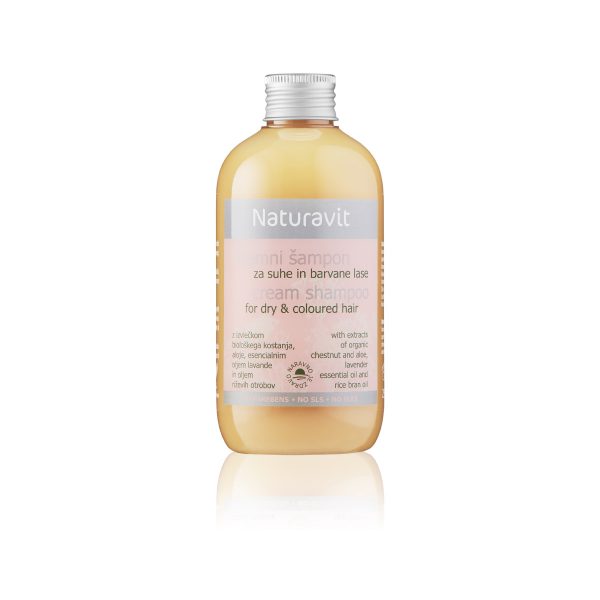 Organic Naturavit Cream Shampoo Dry and Coloured Hair