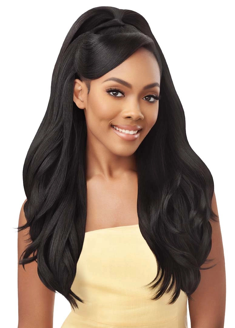 Synthetic Half Wig Converti-Cap Curvy Addiction