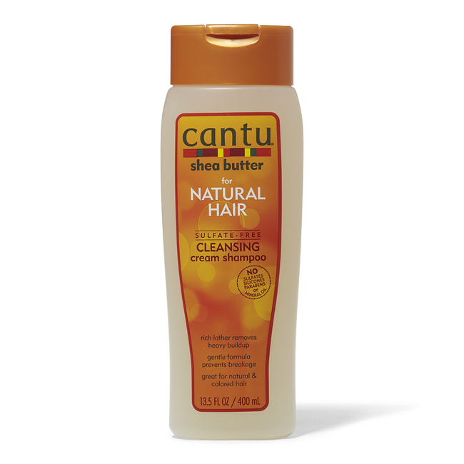 <transcy>CANTU SHEA BUTTER FOR NATURAL HAIR SULFATE-FREE CLEANSING CREAM SHAMPOO, 400 ML OR 89 ML</transcy>