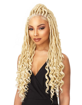 Cloud 9 Braided Lace Wig - Goddess Locs