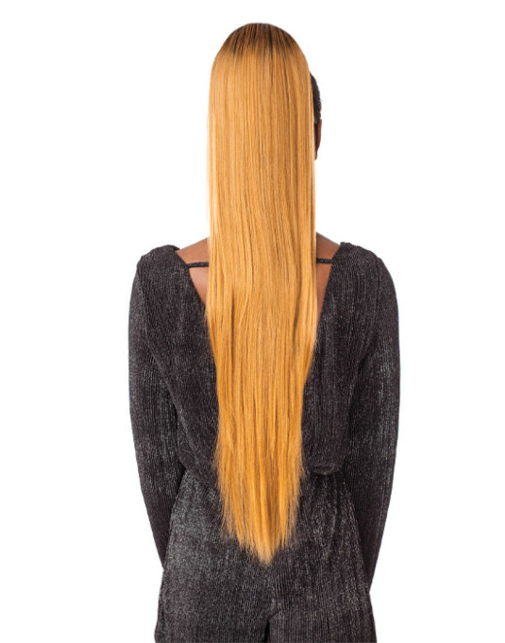 100% Heat-Safe Fibre Instant Ponytail Simply Straight 30"