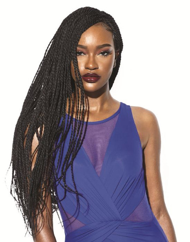 Cloud 9 Braided Lace Wig Senegal Twist 32"