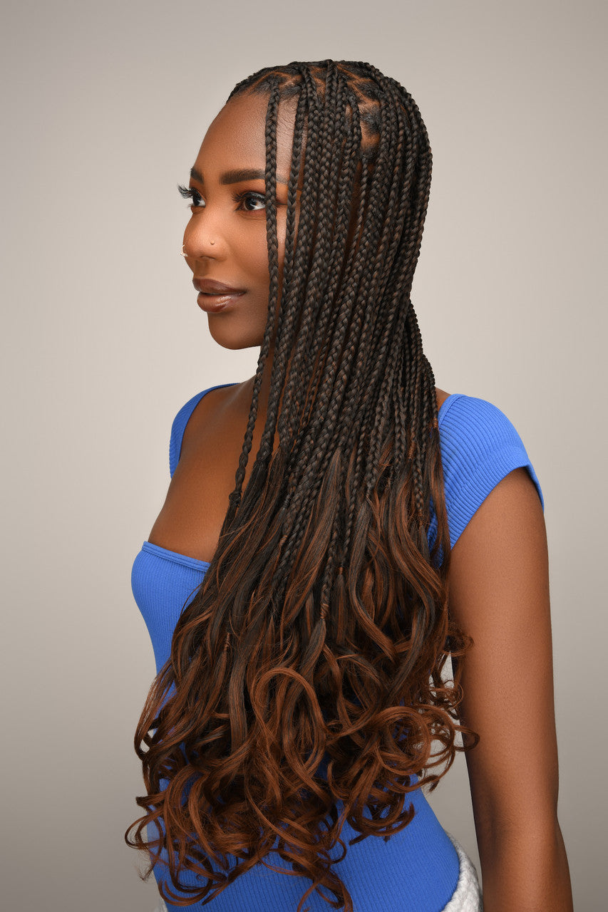 Syntetisk Urban Braid 30" French Curl