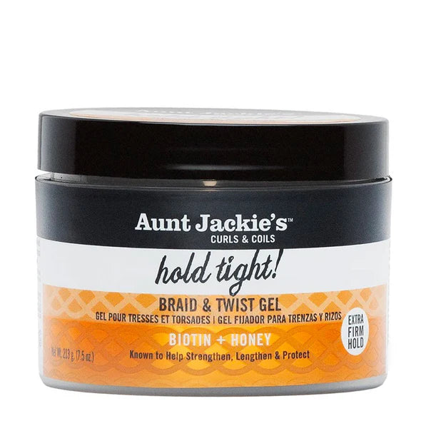 Aunt Jackie's Hold Tight! Braid & Twist Gel with Extra Firm Hold 7.5oz