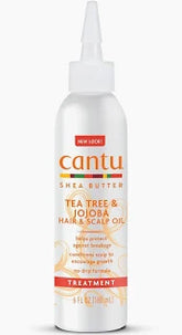 Cantu Shea Butter Tea Tree and Jojoba Hair and Scalp Oil ,180ml