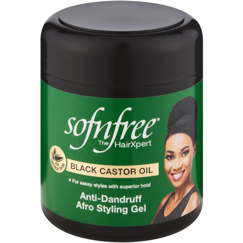 Sofn free Black Castor Oil Afro Styling Gel 500ml