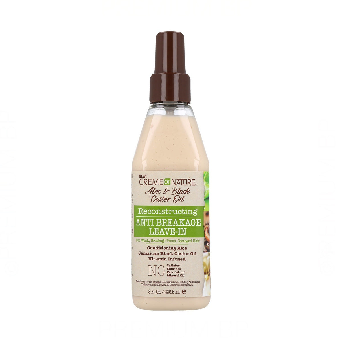 Creme Of Nature Aloe & Black Castor Oil Anti-Breakage Leave-In