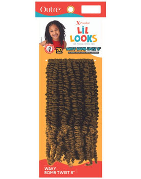 Synthetic Wavy Bomb Twist 8" Lil-Looks