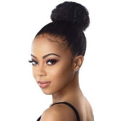 100% Premium Fibre Afro Puff Ponytail Small