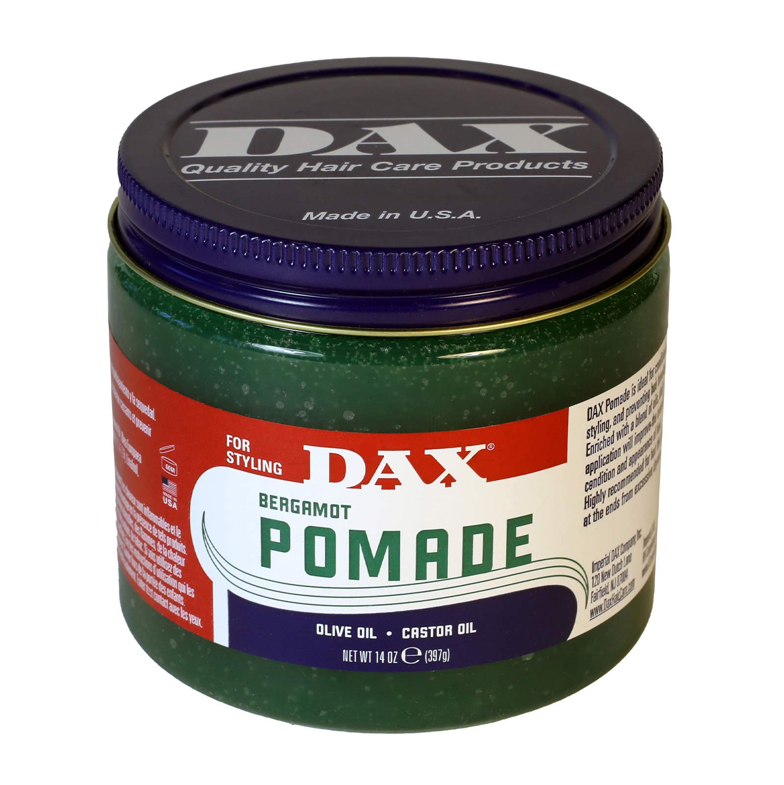 <transcy>DAX VEGETABLE OILS POMADE, 397 G</transcy>