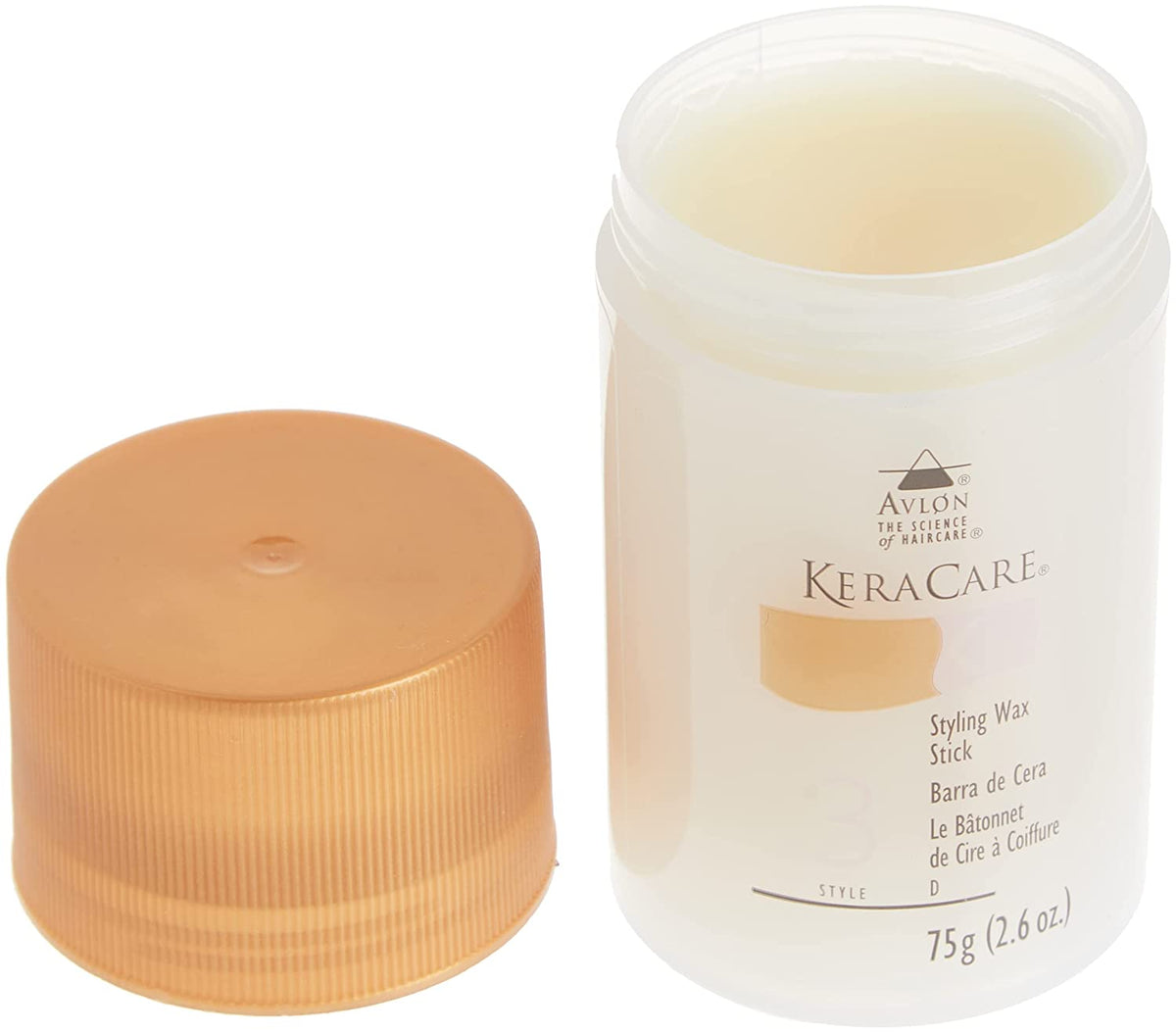 <transcy>KERACARE STYLING WAX STICK, 75 G</transcy>