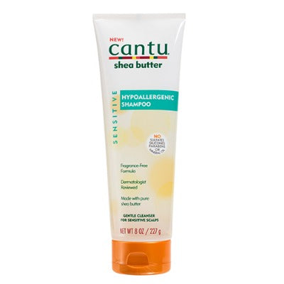 CANTU SHEA BUTTER SENSITIVE HYPOALLERGENIC SHAMPOO, 227 G 