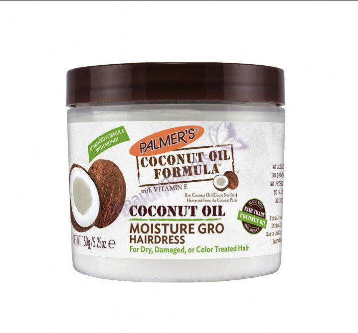 <transcy>PALMERS COCONUT OIL MOISTURE GRO HAIRDRESS, 150 G</transcy>