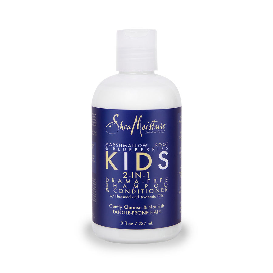 Shea Moisture Kids Marshmallows Root & Bluberries 2-In-1 Shampoo & Conditioner, 8oz