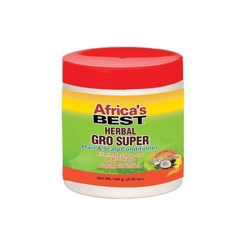 AFRICAS BEST HERBAL GRO SUPER HAIR & SCALP CONDITIONER, 175 ML