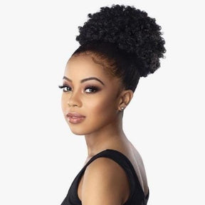 100% SYNTHETIC INSTANT PONY AFRO PUFF LARGE