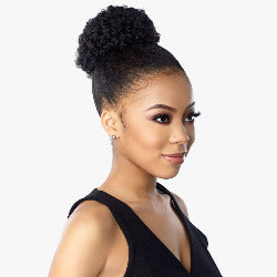 100% Syntetisk Afro Puff Ponytail Medium