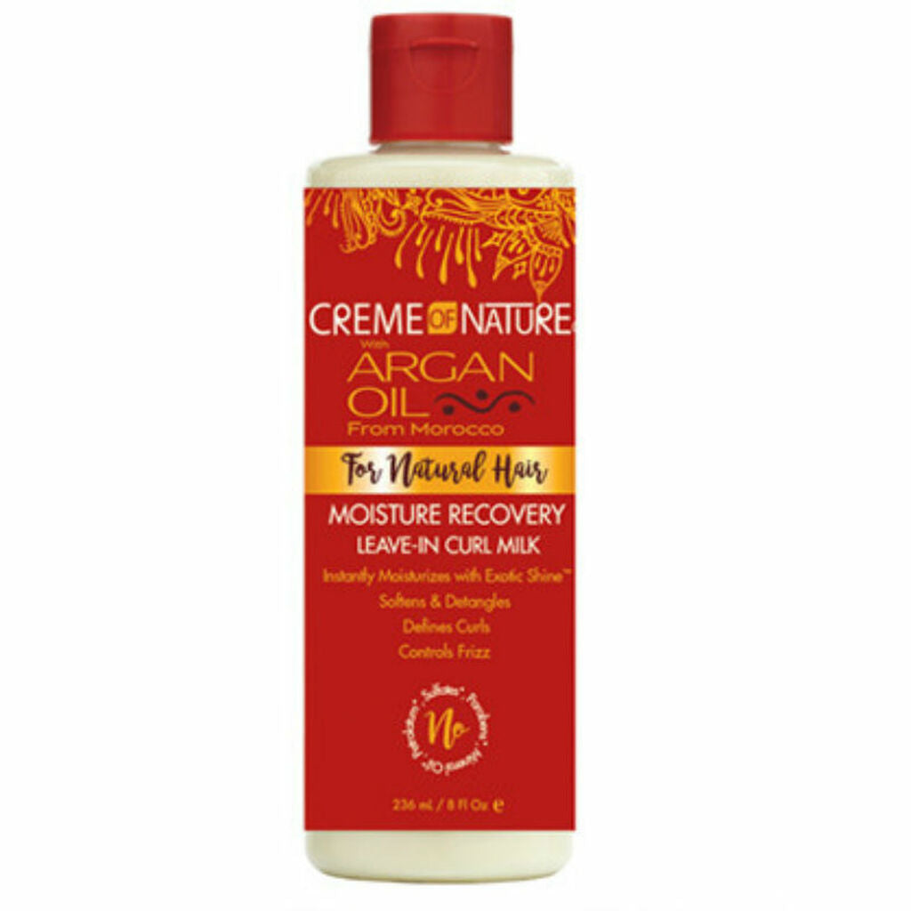 <transcy>CREME OF NATURE ARGAN BUTTERMILK LEAVE-IN HAIR MILK, 236 ML</transcy>