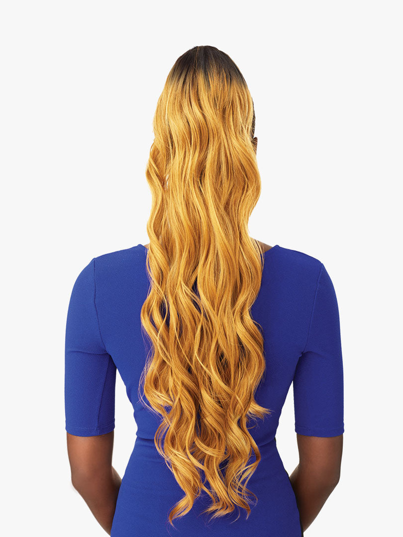 100% Syntetisk Ponytail Ocean Wave 30"