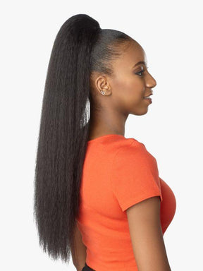 100% Synthetic Ponytail Yaki Perm 24"