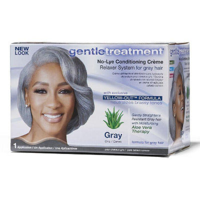 Gentle Treatment - Relaxer Grey Hair No-Lye