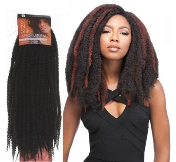 <transcy>100% SYNTHETIC SOFT N SILKY AFRO TWIST SOFT BRAID, 8 &quot;</transcy>