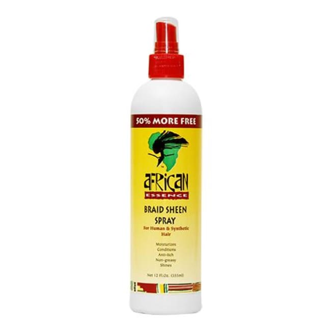 AFRICAN ESSENCE BRAID SHEEN SPRAY, 355 ML - Visons Hair & Cosmetics Butik