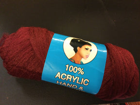 100% Acrylic Hand, Machine Knitting Yarn for Hair Braiding,100g