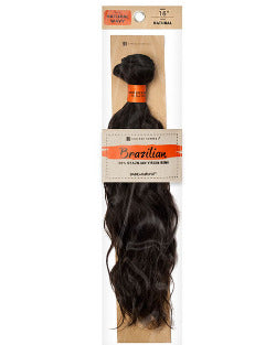 100% Virgin Remi Hair Brazillian Natural wavy , 18"