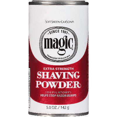 SOFTSHEEN CARSON MAGIC EXTRA STRENGTH SHAVING POWDER, 142 G