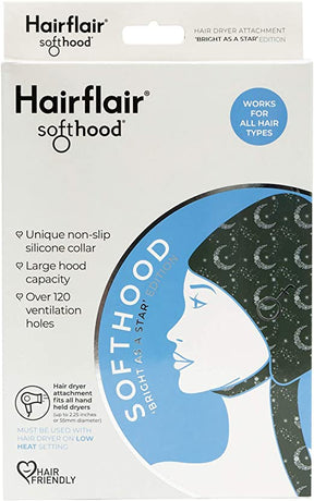 <transcy>DELUXE SOFTHOOD BY HAIRFLAIR HAIR DRYER ATTATCHMENT</transcy>