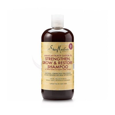 Shea Moisture JBCO Strengthen Grow & Restore Shampoo, 13oz