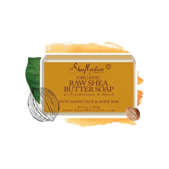 Shea Moisture Raw Shea Butter Facial Bar Soap 101 G